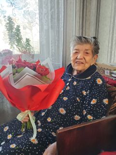 97-летняя Клавдия Марковна Грицевич проголосовала на дому