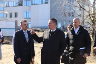 Детский многопрофильный корпус достраивают в Борисовской ЦРБ. Когда объект примет первых пациентов