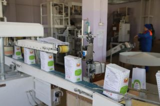 «Дефицита продуктов не будет». Александр Турчин посетил производство «третьего хлеба» в Борисове