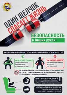 Единый день безопасности дорожного движения под девизом "Пристегни себя и своих пассажиров!"