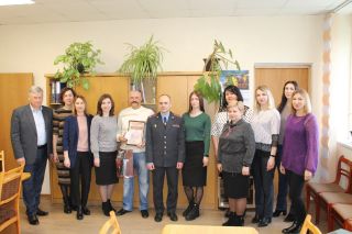 Благодарим за службу: в Солигорске милиционеров-ликвидаторов чествовали в коллективах