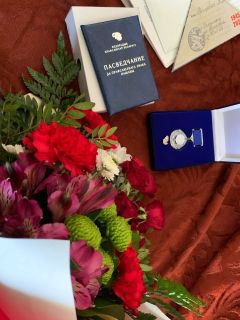 А.Калеева поздравила с Днем Победы ветерана войны К.Грицевич