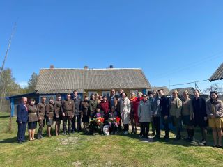 Глава района Андрей Жайлович лично поздравил ветерана ВОВ Афанасия Сушко