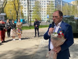 В преддверии Дня Победы в Солигорском районе проходят мероприятия с ветеранами ВОВ