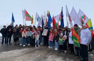Автопробег «Патриоты Беларуси» встречают в Солигорском районе