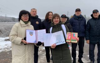 Автопробег «Патриоты Беларуси» встречают в Солигорском районе