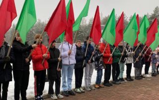 Автопробег «Патриоты Беларуси» встречают в Солигорском районе