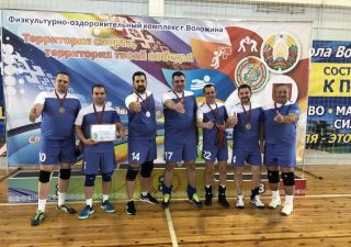 Команда Солигорского района заняла 3 место на турнире по волейболу