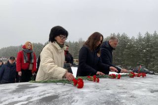 Автопробег «Патриоты Беларуси» встречают в Солигорском районе