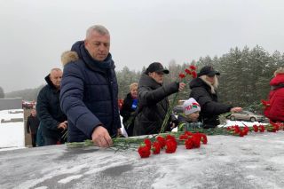 Автопробег «Патриоты Беларуси» встречают в Солигорском районе