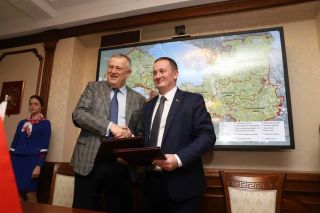 Визит делегации Минской области во главе с председателем Миноблисполкома в Ленинградскую область