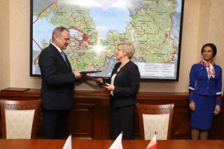 Визит делегации Минской области во главе с председателем Миноблисполкома в Ленинградскую область