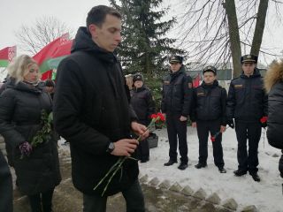 В Международный день памяти жертв преступления геноцида в Солигорском районе прошел митинг