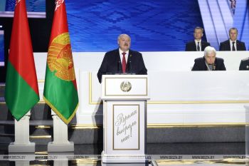 "Это эволюционное развитие". Лукашенко на ВНС о новом этапе в политической жизни страны