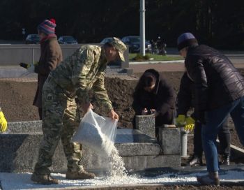 Трудовой десант Солигорщины возглавил Анатолий Лодыга