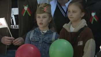 Солигорск празднует 9 мая! В Парке «Четырех стихий» многолюдно
