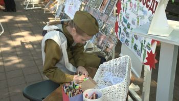 Солигорск празднует 9 мая! В Парке «Четырех стихий» многолюдно