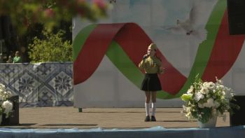 Солигорск празднует 9 мая! В Парке «Четырех стихий» многолюдно