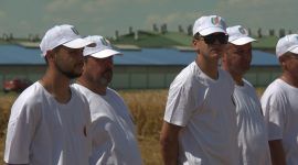 Народный обряд и чествование хлеборобов. На Солигорщине прошли «Зажинки», которые дали старт жатве