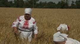 Народный обряд и чествование хлеборобов. На Солигорщине прошли «Зажинки», которые дали старт жатве