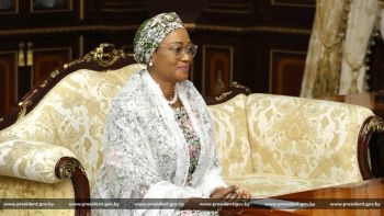 Встреча с первой леди Нигерии Олуреми Тинубу