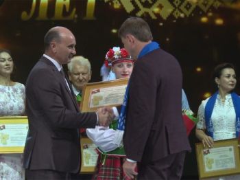 Во Дворце культуры Солигорска с размахом отметили 100-летие района