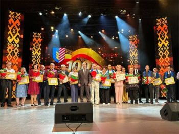 Торжественное мероприятие, посвященное 100-летию Солигорского района, прошло сегодня во Дворце культуры