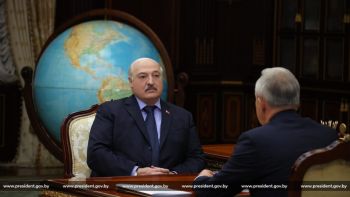 Доклад Президенту Председателя Палаты представителей Национального собрания Игоря Сергеенко