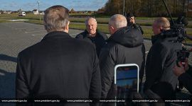 Торжественная церемония чествования аграриев на фестивале-ярмарке "Дажынкі-2024" в Мостах