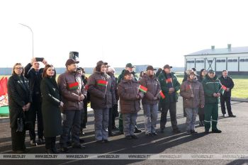 Первая очередь инновационной перепелиной фермы замкнутого цикла открыта в ОАО "Солигорская птицефабрика"