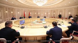 Встреча с губернатором Свердловской области России Евгением Куйвашевым