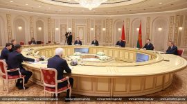 Встреча с губернатором Свердловской области России Евгением Куйвашевым