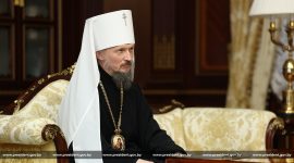 Президент Беларуси  провел встречу с Митрополитом Минским и Заславским Вениамином, Патриаршим Экзархом всея Беларуси