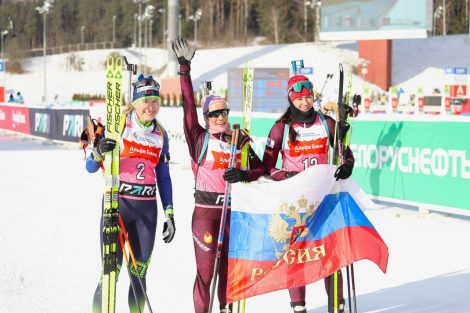 В Раубичах завершился второй соревновательный день Кубка сильнейших по биатлону