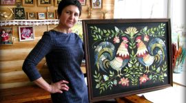 В Солигорском районе появился народный мастер по соломоплетению