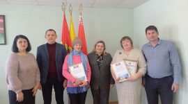 Тему "Итоги завершающейся пятилетки как основа стратегии успешного развития нашей страны" обсудили с трудовым коллективом ОАО "Виктория- Агро"