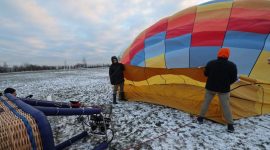 В Минске запустили аэростаты с целью установить рекорд по дальности полета