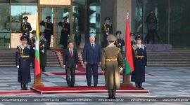 Переговоры с Председателем Государственного административного совета, Премьер-министром Республики Союз Мьянма Мин Аун Хлайном