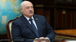 Президент Беларуси Александр Лукашенко  принял с докладом Премьер-министра Беларуси Александра Турчина