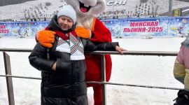 Полные трибуны и потрясающая  поддержка. Солигорская делегация на «Минской лыжне-2025» в Раубичах