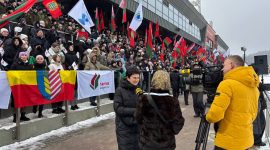 Полные трибуны и потрясающая  поддержка. Солигорская делегация на «Минской лыжне-2025» в Раубичах