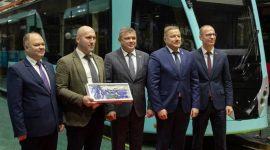 BKM Holding выпустил юбилейный 500-й отечественный трамвай