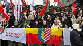 Полные трибуны и потрясающая  поддержка. Солигорская делегация на «Минской лыжне-2025» в Раубичах