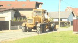 «Субботний марафон по ремонту дорог» - в Поместье отремонтирована дорога по улице Майской