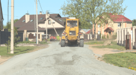 «Субботний марафон по ремонту дорог» - в Поместье отремонтирована дорога по улице Майской