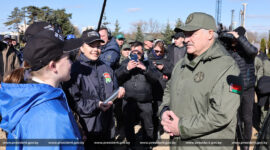 Участие в республиканском субботнике