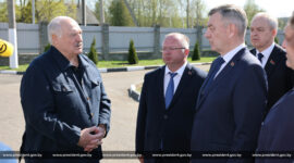 Рабочая поездка в Витебскую область