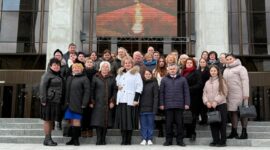 Делегация Солигорского района посетила концерт-реквием «Каждый третий», посвященный 80-летию Победы советского народа в Великой Отечественной войне