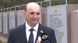 Районный митинг и возложение цветов к памятнику «Скорбящая мать». Фоторепортаж