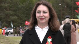 Районный митинг и возложение цветов к памятнику «Скорбящая мать». Фоторепортаж